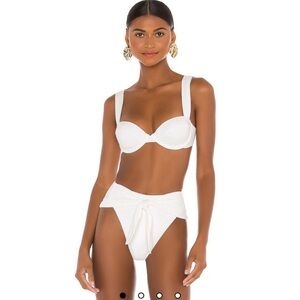 WeWoreWhat White Bikini Set